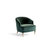 Camilla armchair, bordeaux velvet