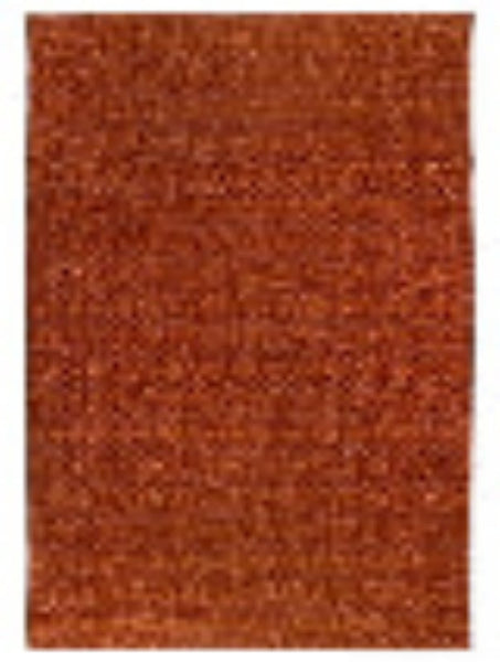 Ditsy wool rug, multi terracotta