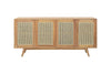 Montana sideboard, white and rattan