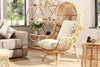 Niran occasional chair, natural rattan